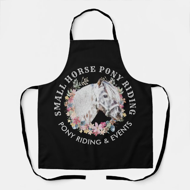 Tablier Cheval du logo Cercle Pony (Recto)