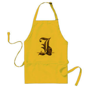 Tablier Chevaliers rouillés J initial