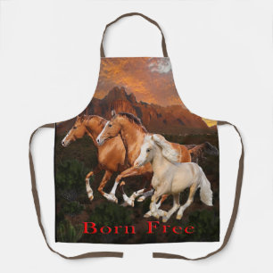 Tablier Chevaux sauvages d'Arizona