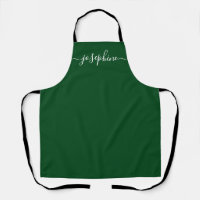 Chic Sage Green Botanical Elegant Nom du script