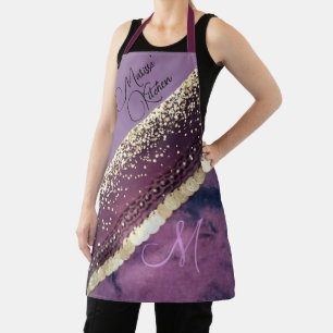 Tablier Chic Tie Dye Monogram Pièce Écharpe Hip