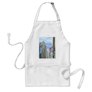 Tablier Chicago - Drapeaux Le Long De Michigan Avenue