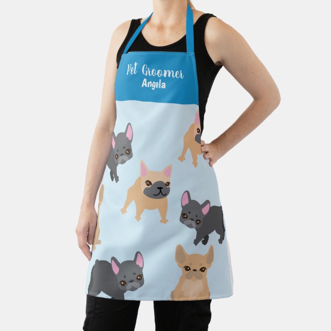 Tablier Chien à tête bleue (Insitu)