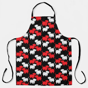 Tablier Chien allemand Dachshund Motifs