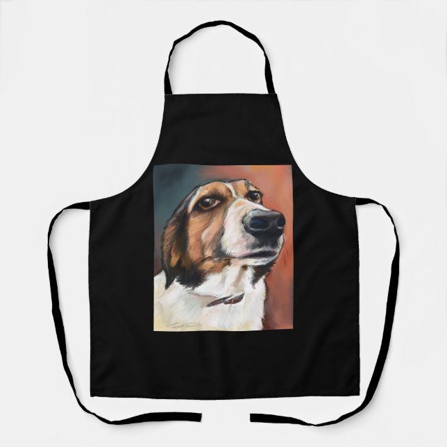 Tablier Chien Beagle de Basset Hound (Recto)