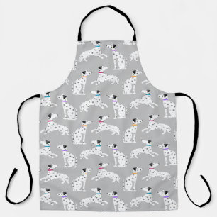 Tablier Chien Dalmatien Polka Pot Animal Aquarelle Enfants