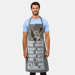 Tablier Chien De Bataille Australien Chaque Snack Que Vous