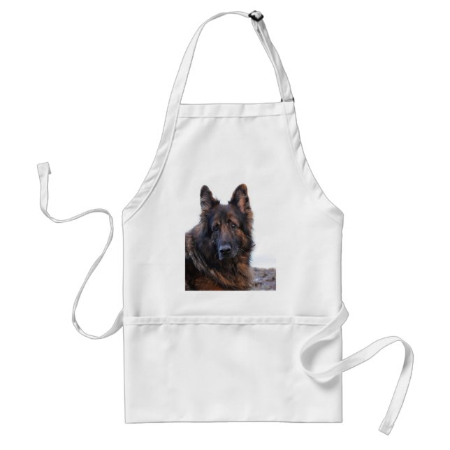 Tablier Chien de berger allemand personnalisable (Devant)