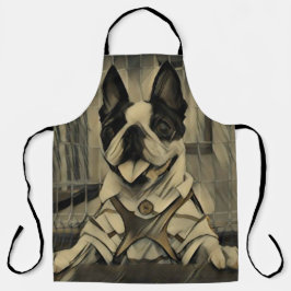Tablier Chien de Boston