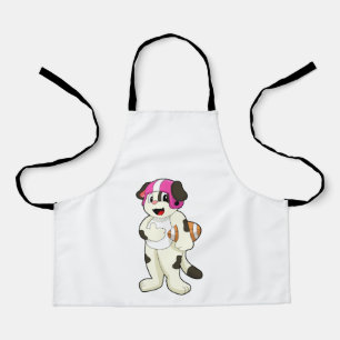 Tablier Chien de football Sports