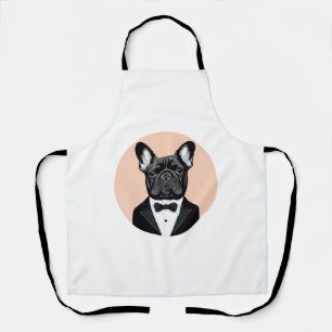 Tablier Chien de taureaux français à Tuxedo