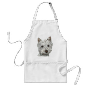 Tablier Chien de Westie