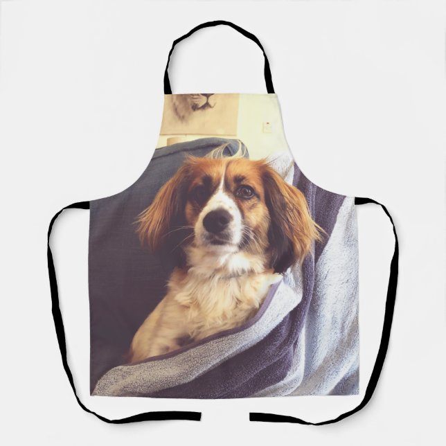 Tablier Chien entièrement personnalisable (Recto)