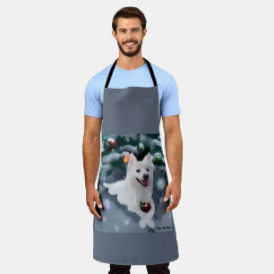Tablier Chien Esquimau Américain Noël