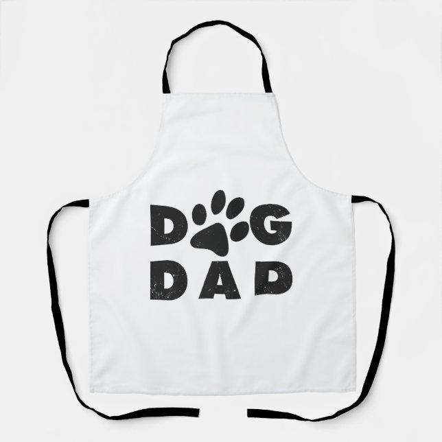 Tablier Chien papa classique (Recto)