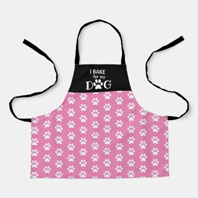 Tablier Chien Paw | Boulangerie de traiteur de chien (Recto)