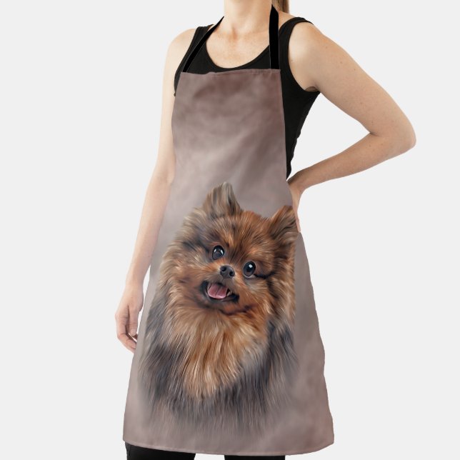 Tablier Chien Pomeranian Spitz (Insitu)