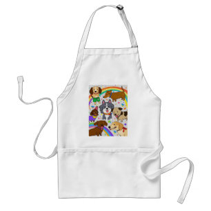 Tablier Chiens de jeu Chiens Chiens Chiens Chiens Chiens