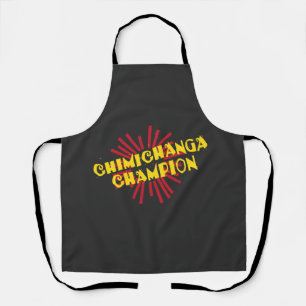Tablier Chimichanga Champion drôle de nourriture ou de cui