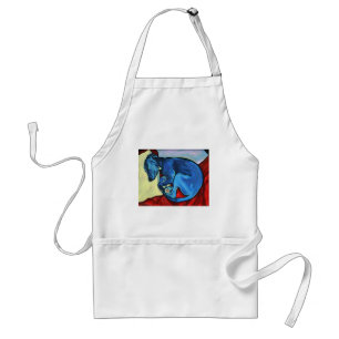 Tablier "Chiot du whippet des bleus layette
