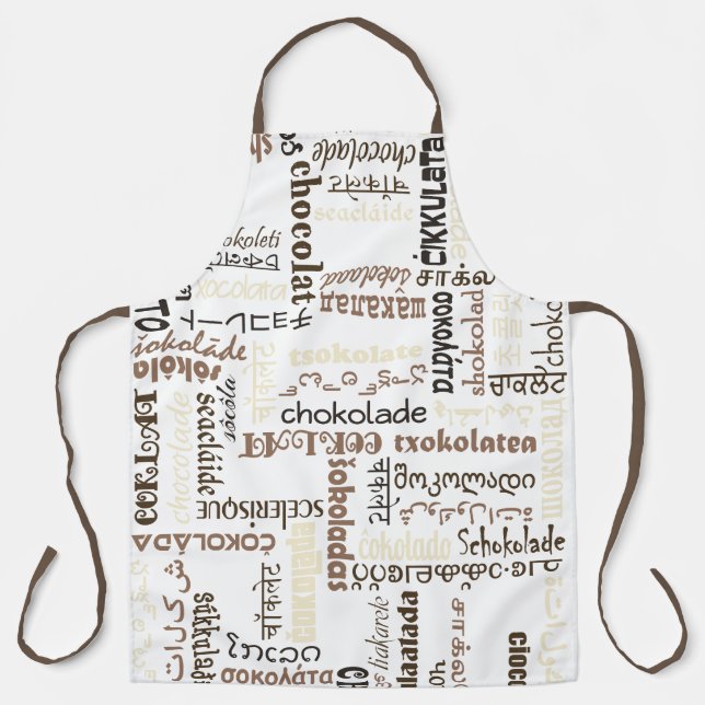 Tablier Chocolat (Recto)