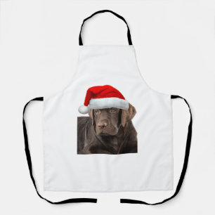 Tablier Chocolat Lab Chemise Labrador Retriever Chien Chri