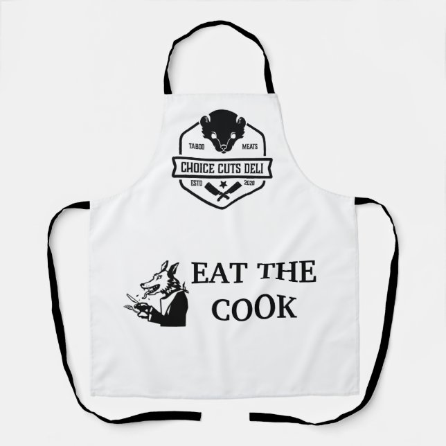 Tablier Choice Cusions Deli Prey Apron (Recto)