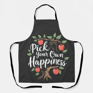 Tablier Choisissez votre propre bonheur Pomme saison de cu