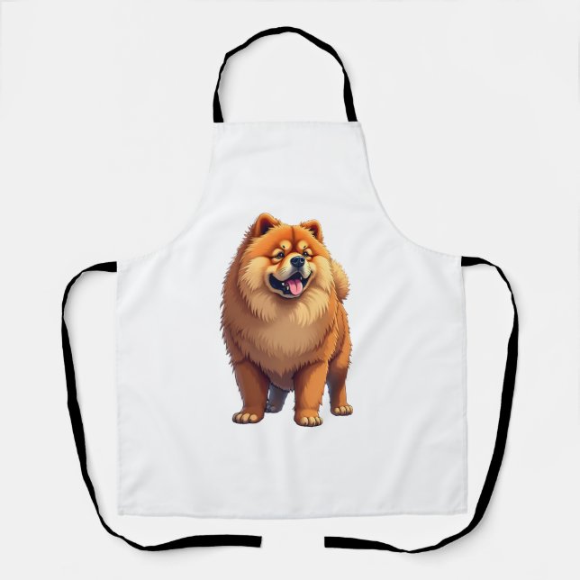 Tablier Chow Chow Chien Chien chinois race pour un Chow Ch (Recto)