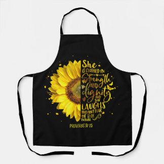 Tablier Christian Bible Verse Scripture Religious