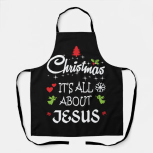 Tablier Christian Christmas - It's All About Jesus T-Shirt
