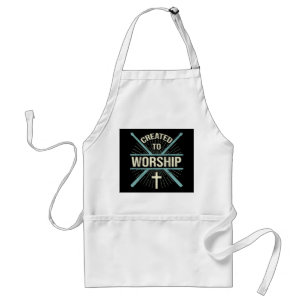 Tablier Christian Worship Band Créé Pour Adorer Drummer