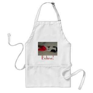Tablier Christmas Believe Kitty Chat