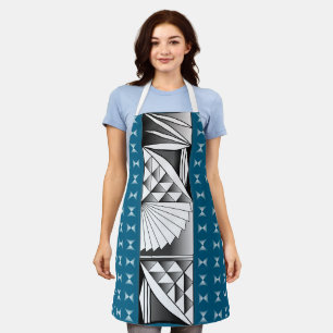 Tablier Chrome Sunrise sur le bleu de mer