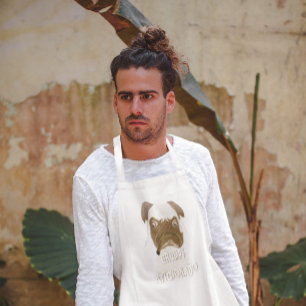 Tablier Cigar à puggy Grumpy AFICIONADO personnalisé