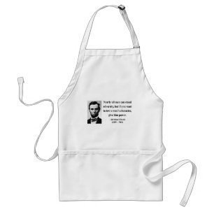 Tablier Citation 6b d'Abraham Lincoln