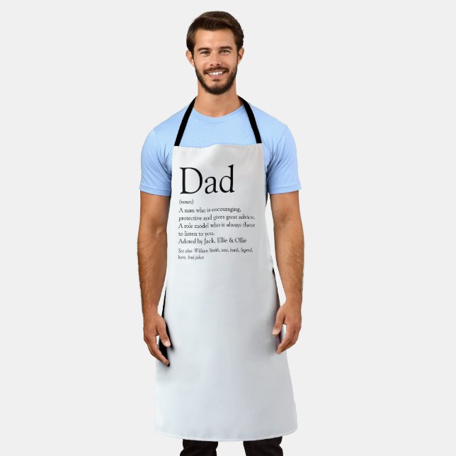 Tablier Citation De La Meilleure Définition De Papa Jamais (Porté)