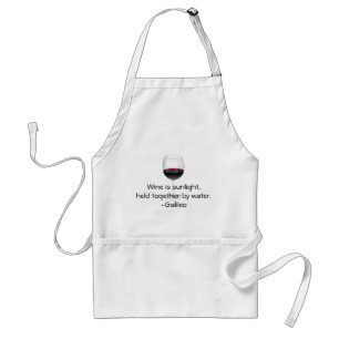 Tablier Citation de vin de Galilée