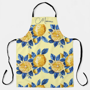 Tablier Citrons italiens personnalisés