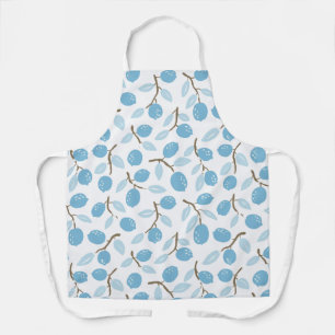 Tablier Citrus Chef bleu Brown