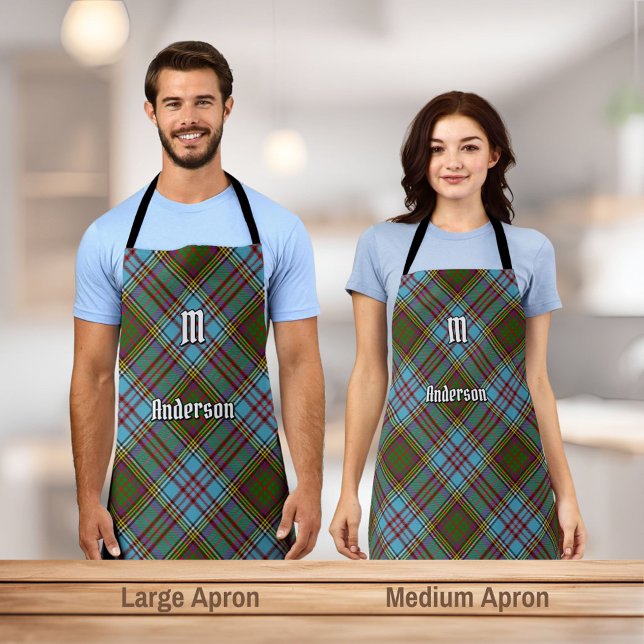 Tablier Clan Anderson Tartan Apron (Créateur téléchargé)