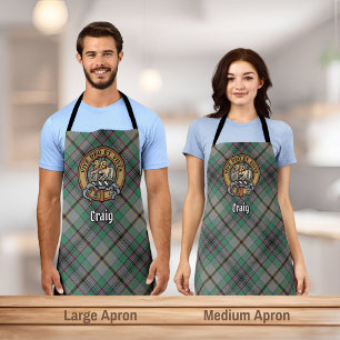 Tablier Clan Craig Crest Apron