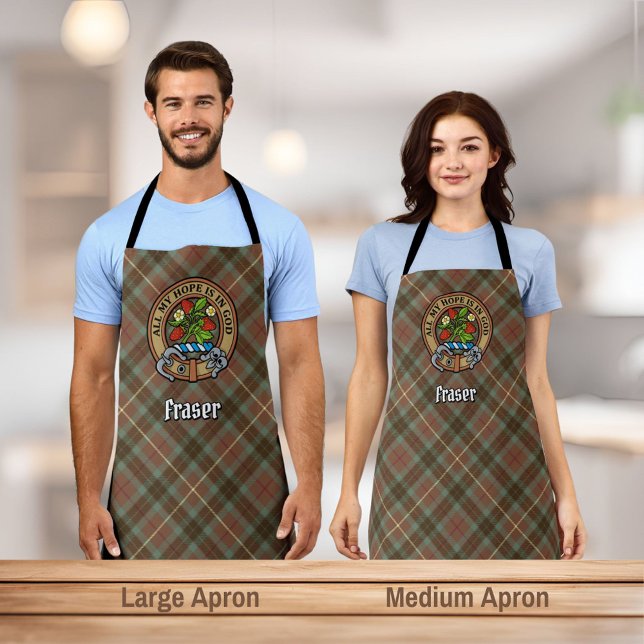 Tablier Clan Fraser Crest Apron (Créateur téléchargé)