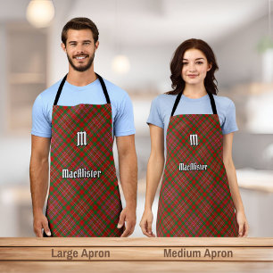 Tablier Clan MacAlister Tartan Apron