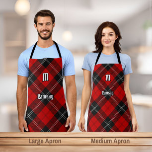 Tablier Clan Ramsay Red Tartan