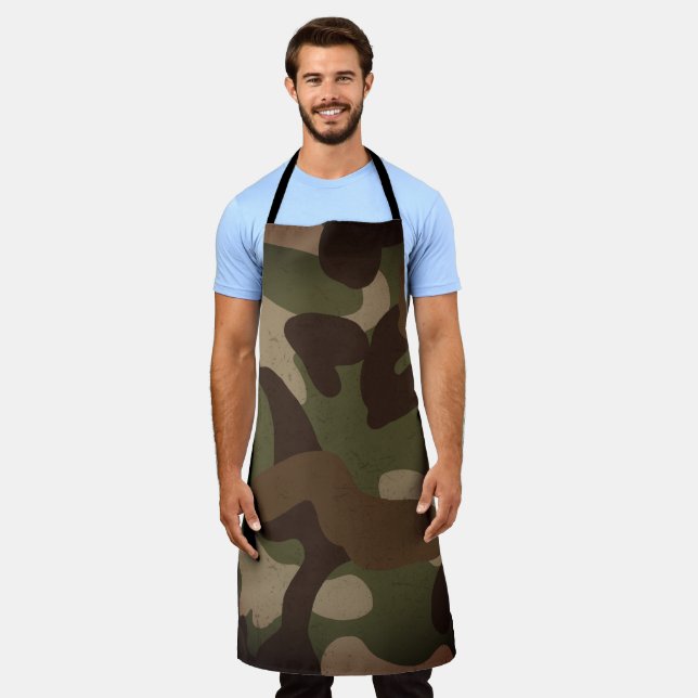 Tablier Classic Military Camouflage Pattern (Porté)