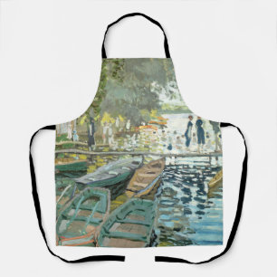 Tablier Claude Monet. Baigneurs à La Grenouillère