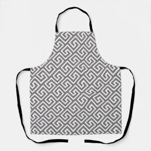 Tablier Clé grecque classique Carré Motif Swirl