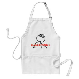 Tablier Clôturez assez