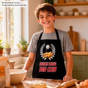Tablier Club des Amateurs de Pain Français Humour Alimenta